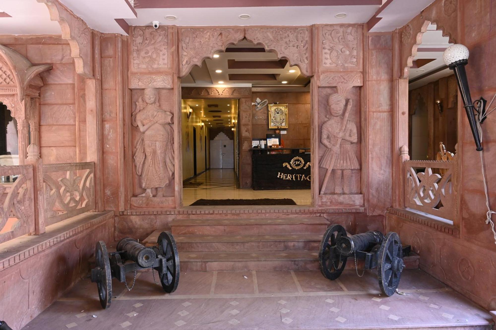 Om Heritage Haveli Τζοντχπούρ Εξωτερικό φωτογραφία