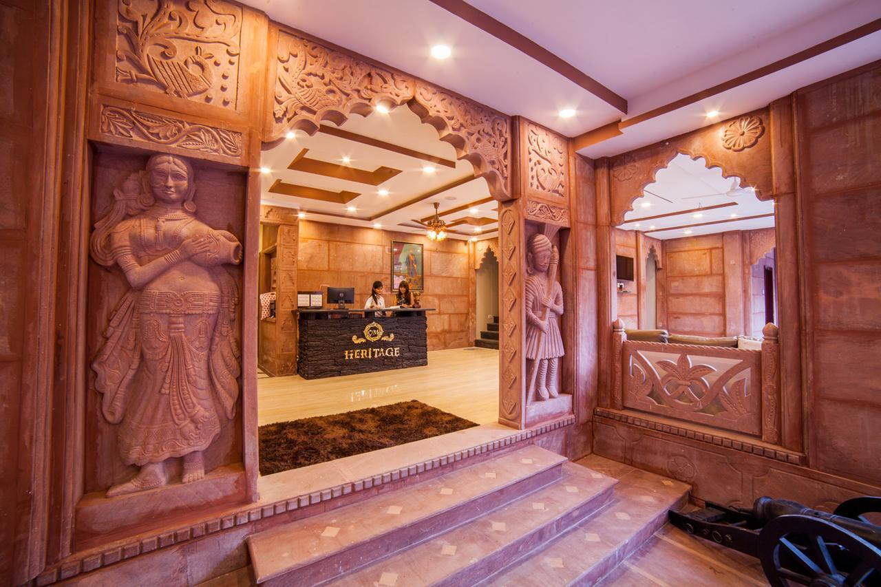 Om Heritage Haveli Τζοντχπούρ Εξωτερικό φωτογραφία